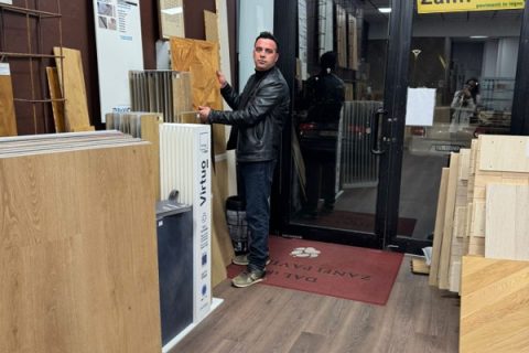 Arian Murati titolare Zanfi Pavimenti